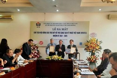 Ra mắt Chủ tịch Hội đồng Bảo trợ Quỹ Hỗ trợ Sáng tạo Kỹ thuật Việt Nam