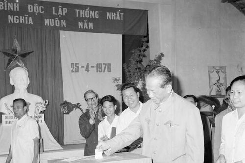 45 năm ngày Tổng tuyển cử sau thống nhất đất nước: Dấu son lịch sử