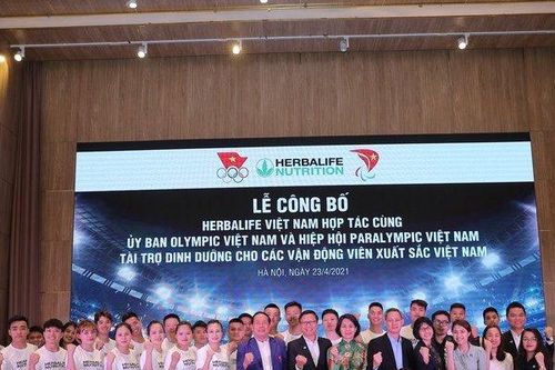 Herbalife Việt Nam công bố tài trợ sản phẩm dinh dưỡng cho các vận động viên Việt Nam xuất sắc 2021