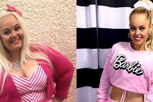 Cô gái dáng 'thùng phi' có màn 'lột xác' ngoạn mục giống búp bê Barbie