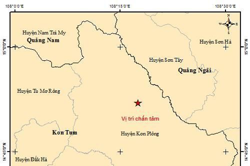 Chưa có cơ sở để đưa ra đánh giá nguyên nhân động đất tại Kon Tum