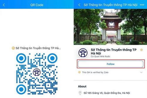 Hà Nội sử dụng Zalo để thông tin về bầu cử