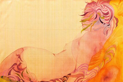Triển lãm 'Hương lụa': Những tự sự của phái đẹp trên bề mặt óng ả