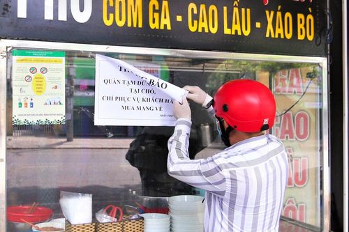 Quán ăn ở Đà Nẵng chỉ được bán hàng mang đi từ 12h ngày mai