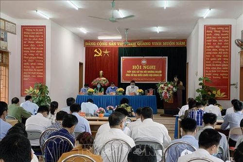 Cử tri Sơn La gửi gắm niềm tin vào các ứng cử viên đại biểu Quốc hội