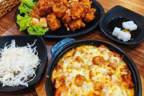 Đặt món gà sốt phô mai nhâm nhi đầu tuần