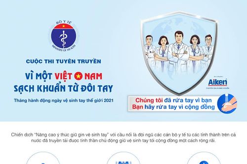 'Bạn hãy rửa tay vì cộng đồng'