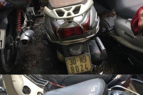 Hà Nội: Công an tìm chủ sở hữu của 8 xe máy do 141 bàn giao
