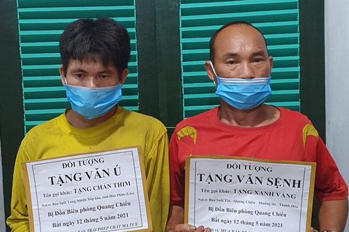 Bộ đội Biên phòng Thanh Hóa liên tiếp bắt 2 vụ vận chuyển trái phép chất ma túy