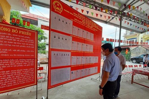 Đã có 15 địa phương được đồng ý cho bầu cử sớm tại các khu vực bỏ phiếu có khó khăn