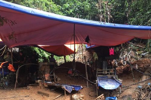 Huyện Bá Thước nỗ lực ngăn chặn khai thác vàng trái phép tại Khu Bảo tồn thiên nhiên Pù Luông