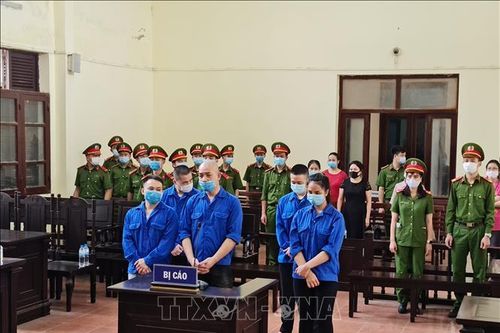 Tuyên án đối với Dũng 'trọc' Hà Đông cùng đồng phạm