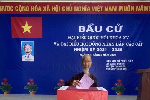 Những 'cử tri đặc biệt' của Thanh Oai tham gia bầu cử