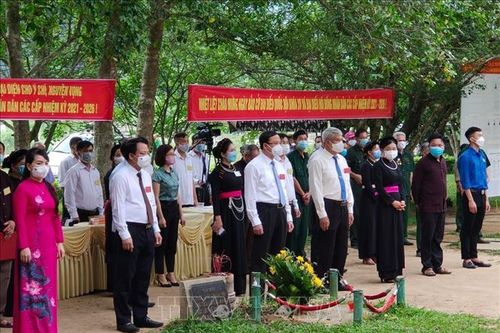 Cử tri 'thủ đô kháng chiến' xã Tân Trào, Tuyên Quang nô nức đi bầu cử