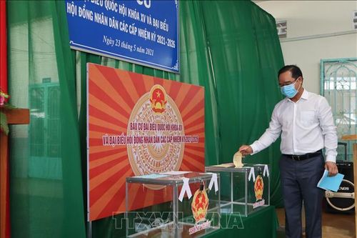 Tình hình an ninh chính trị, trật tự an toàn xã hội tại các điểm bầu cử được bảo đảm