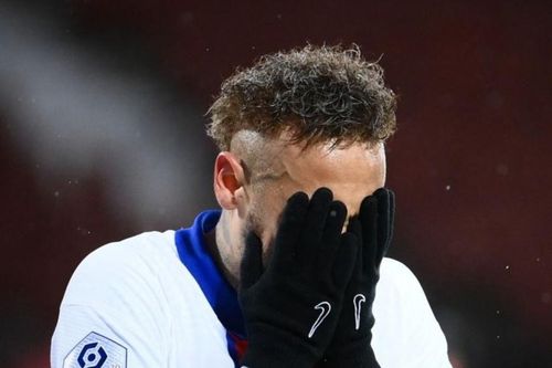 Phản ứng của Neymar khi PSG mất chức vô địch Ligue 1