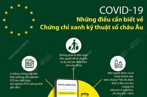 COVID-19: Những điều cần biết về Chứng chỉ xanh kỹ thuật số châu Âu