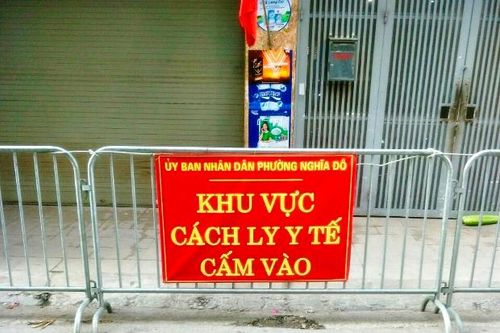 Cách ly 4 ngôi nhà tại đường 800A phường Nghĩa Đô