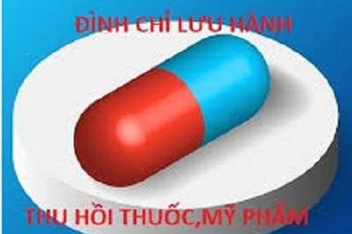 Thu hồi thuốc vi phạm mức độ 3