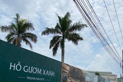 Bình Dương: Xử phạt chủ đầu tư công trình dự án Hồ Gươm Xanh
