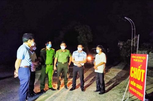 Hà Tĩnh: Phong tỏa tạm thời 2 thôn có ca bệnh COVID-19 ở Nghi Xuân
