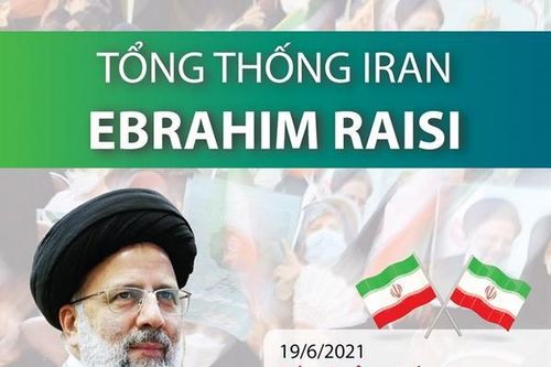 Bộ trưởng Tư pháp Ebrahim Raisi trở thành tân Tổng thống Iran