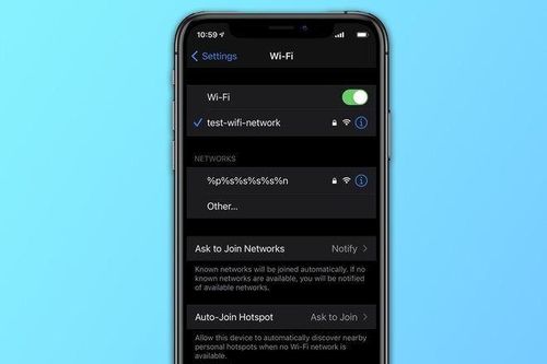 iPhone bị hỏng kết nối Wi-Fi vì ký tự đặc biệt