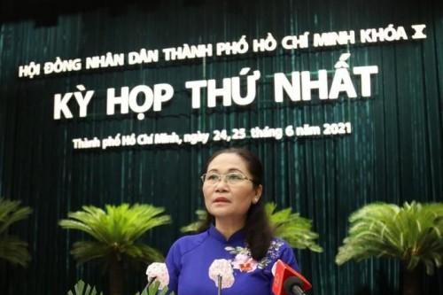 Bà Nguyễn Thị Lệ tái đắc cử Chủ tịch HĐND TP HCM nhiệm kỳ 2021-2026