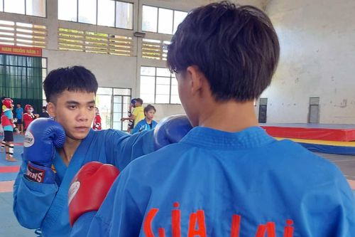 Võ sĩ Thái Quốc Tấn khát vọng lên tuyển