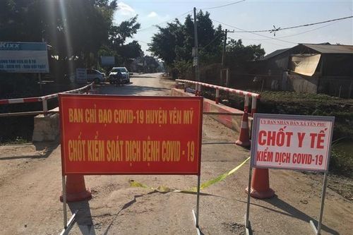 Hưng Yên: Phong tỏa thêm một địa điểm tại Yên Mỹ vì có ca dương tính