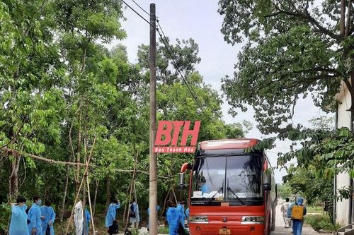 Thanh Hóa tổ chức tiếp nhận 50 công dân đã hoàn thành cách ly ở Bắc Giang trở về địa phương