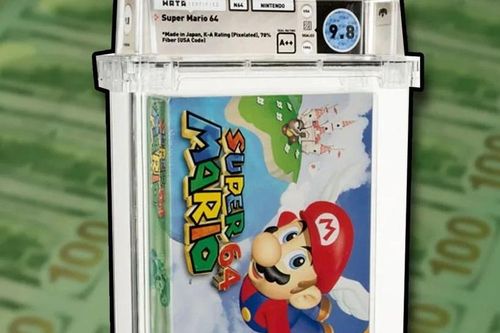 Băng Super Mario 64 có giá hơn 1,5 triệu USD