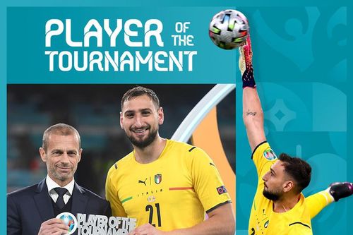 Donnarumma được bầu là Cầu thủ xuất sắc nhất Euro 2020