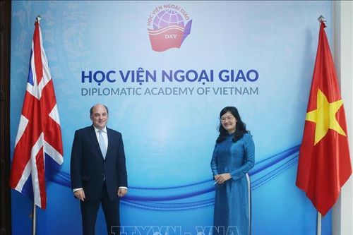 Vương quốc Anh đánh giá cao vai trò ngày càng tăng của Việt Nam ở khu vực và toàn cầu