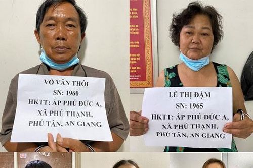 Đôi vợ chồng cùng 3 người con vướng vòng lao lý vì ma túy