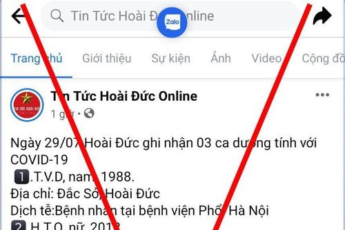Từ 24/7 đến nay, huyện Hoài Đức không xuất hiện ca dương tính mới với Covid -19