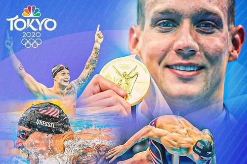 Caeleb Dressel san bằng kỷ lục huy chương ở một kỳ Olympic với huyền thoại Michael Phelps