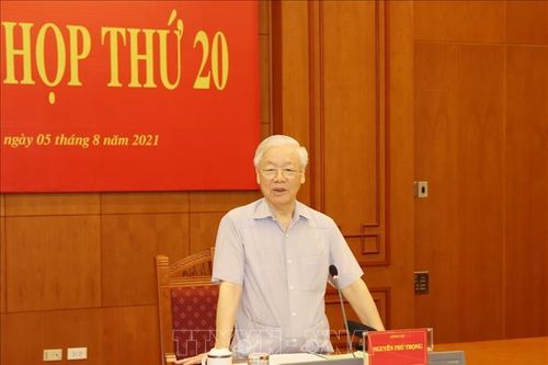 Tổng Bí thư Nguyễn Phú Trọng chủ trì Phiên họp thứ 20 của Ban Chỉ đạo Trung ương về phòng, chống tham nhũng