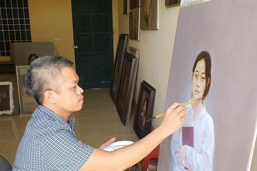 Nhốt mình để vẽ