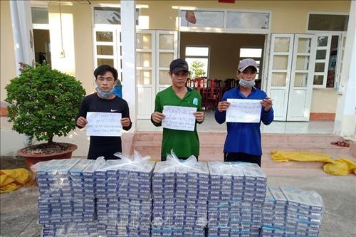 Kiên Giang: Phát hiện 3 đối tượng vận chuyển thuốc lá ngoại trên tuyến biên giới