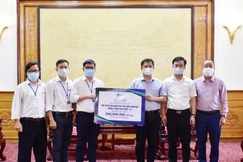 Y tế - Sức khỏe Tập đoàn VITTO Hoàn Mỹ ủng hộ quỹ phòng chống dịch COVID-19 tỉnh 500 triệu đồng