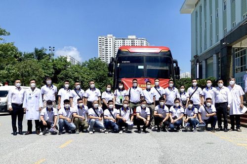 Bệnh viện K xuất quân lần thứ 3 chi viện cho Đồng Nai chống dịch