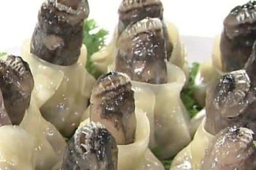 Món há cảo 'người ngoài hành tinh' khiến nhiều người nhìn đã thấy sợ