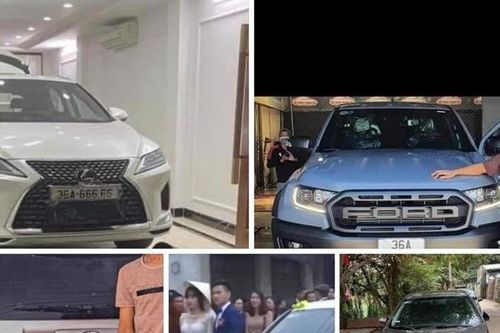 Xôn xao hình ảnh 5 ô tô chung biển số 'ngũ quý' 36A-666.66