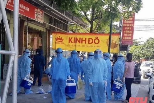 Thông tin bước đầu về 2 ca mắc COVID-19 ghi nhận tại thị trấn Nông Cống chiều 25-8