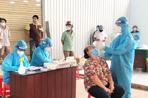 Quét vùng nguy cơ cao, F0 cộng đồng ở Tiền Giang bắt đầu giảm