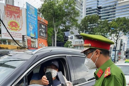 Công an TP Hồ Chí Minh thông tin về giấy đi đường sau ngày 6/9