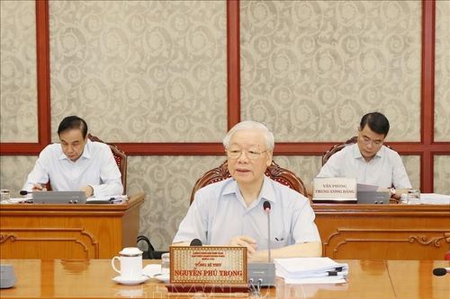 Tổng Bí thư Nguyễn Phú Trọng: Phòng, chống tham nhũng phải gắn liền, đồng bộ với phòng, chống tiêu cực
