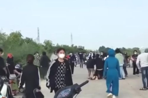Điều tra vụ hàng chục nữ sinh ẩu đả trên đê Hoàng Long