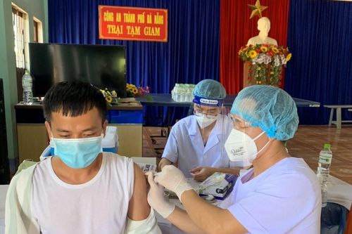 Đà Nẵng: Gần 1.000 can phạm, phạm nhân được tiêm vaccine phòng COVID-19